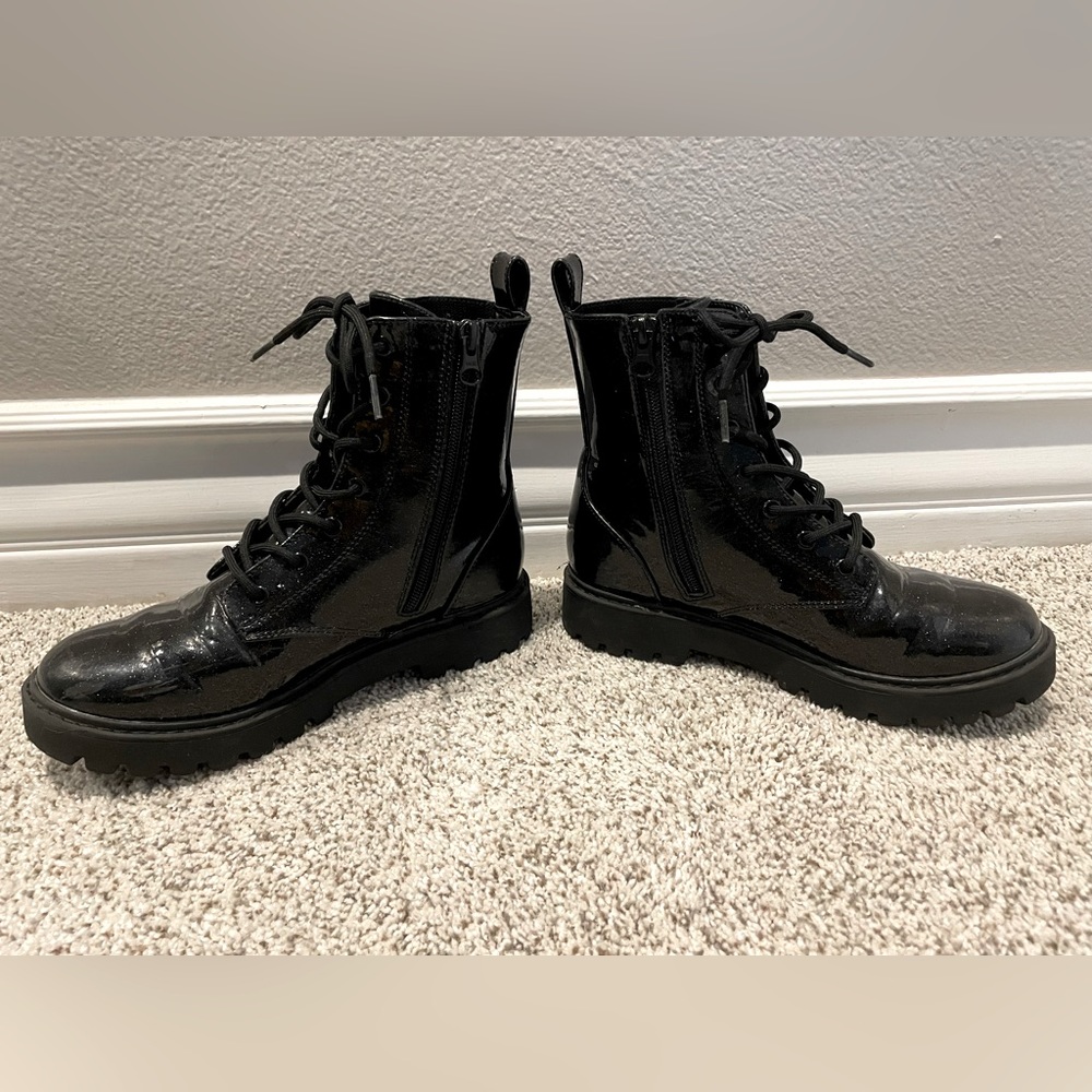 Art Class Girls Rochelle Glitter Combat Boots